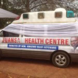 Juansa Health Centre Gets Ambulance