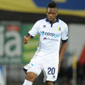 Amidu Salifu made his Brescia debut on Saturday