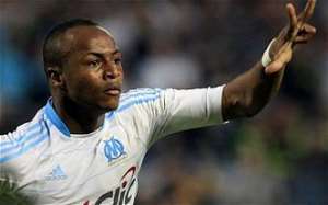 Andre Ayew fights team-mate at training
