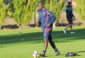 Appiah in Bologna training today