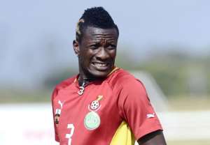 Asamoah Gyan declares himself fully fit and ready to return to action