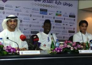 Ghana captain Asamoah Gyan delighted to remain at Arabian peninsula after Al Ain contract extension