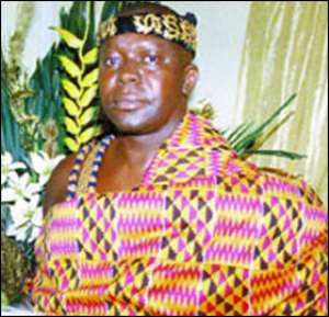 Otumfuo Cries Over Missing Stools