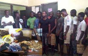 Police Round Up 26 Ashaiman Criminals