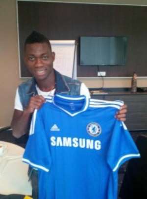 Atsu completed his move to Chelsea on Saturday