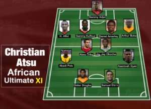 Ghana winger Christian Atsu names six compatriots in All-time African X1