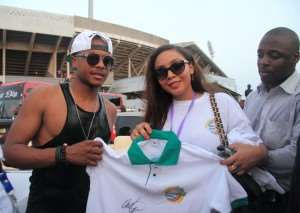 Images of the day: the Ayew brothers are fans of…. Africatopsports!