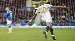 Goal-hero Andre Ayew hails spirited Swansea display in crucial Everton win