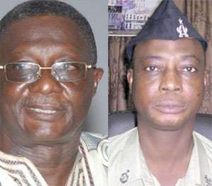 Nii Armah Ashietey and ACP Awuni Angwubutoge