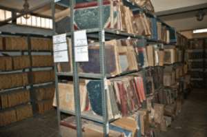 The state of some official documents stored at the national archives is worrying