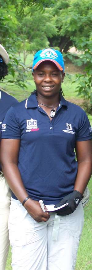 Jessica in a Thrilling Finish at Ghana Ladies Golf Open