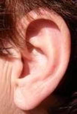 Humans hear through their skin