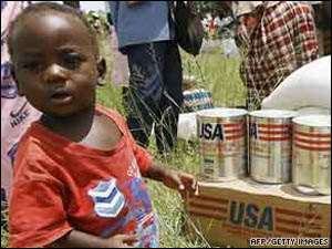 A hungry child