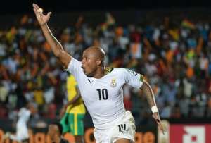 Ghana winger Andre Ayew rated as the best contributor to goals at AFCON 2015