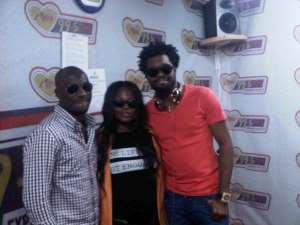 Basket Mouth rocks Kumasi with Efya and Kwabena Kwabena