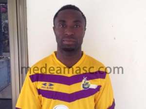 Medeama new signing Bernard Ofori bags hat-trick in heavy win over Tarkwa select side in low-profile friendly