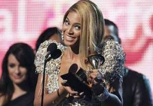 Beyonce thanked husband Jay-Z in her acceptance speech. The couples earned nine Grammys in total between them.