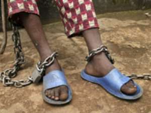 Crazy People Are Human, Treat Them With Respect.....world Mental Health Day In Ghana