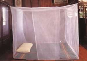 An insecticide treated mosquito net