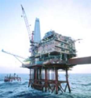 An oil Rig