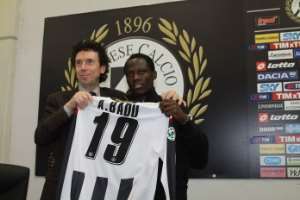 Badu has played his first Udinese game