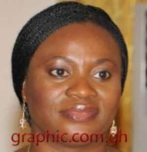 Mrs Charlotte Osei, NCCE boss