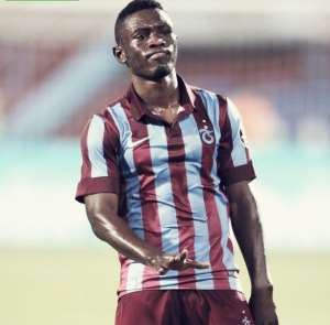 Ghana striker Majeed Waris Waris claims being played out of position at Trabzonspor