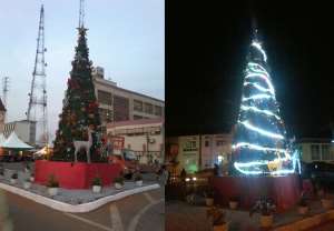 Kumasi Mayor erects 125ft Christmas tree to celebrate yuletide