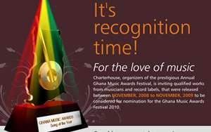 Entries for Ghana Music Awards 2010 begins
