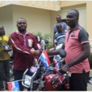 BA NPP Organizer Donates Motorbikes