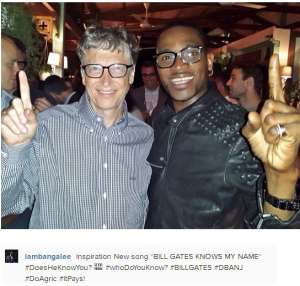 D'banj Hangs Out With Bill Gates