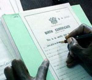 Births and Deaths registry