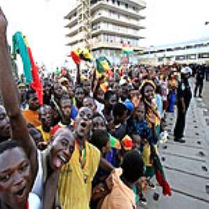 Fans welcome Black Stars