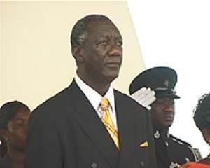Summary Of Prez Kufuor New Year Message