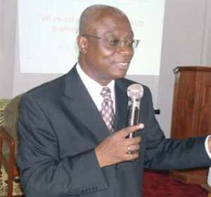 Prof Sefa Dedeh delivering the address