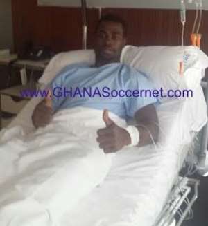 EXCLUSIVE: Ghana goalkeeper Razak Brimah undergoes successful surgery, expected back in a week