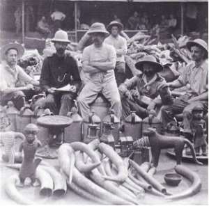 Members of the British Punitive Expedition against Benin in1897 sitting proudly with the Benin cultural objects they stole from the Obas palace. Could Nigeria send such a force to Britain if it wanted to create a universal museum as advised by Cuno?