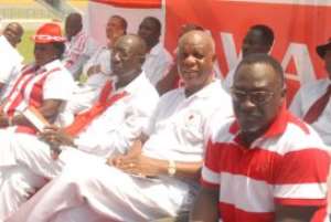 some fo the high profile PPP delegates at the party's convention - From L- Mary Ankomah, Mike Eghan, Ladi Nylander adn David Ampofo