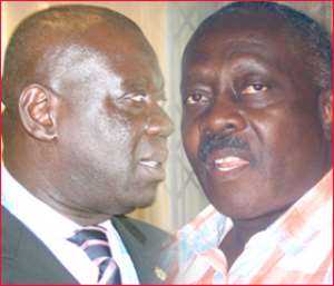Joe Baidoe-Ansah and Akwesi Osei Adjei