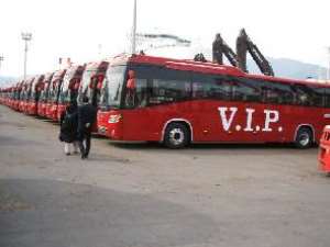 File photo: VIP buses
