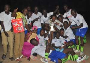 Champions Peace FC celebrating their Homowo Gala feat