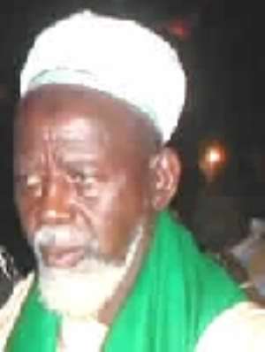 Sheikh Usman Nuhu Sharubutu, the National Chief Imam of Ghana.