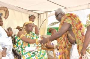 Ofankor chief observes one year anniversary