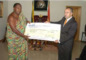 Newmont Ghana donates to Otumfuo's Charity Foundation