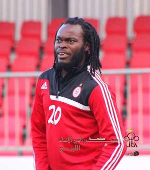 Aduana striker Yahaya Mohammed