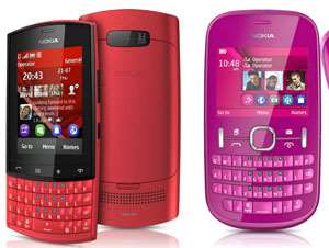 The Nokia Asha 303 and Nokia Asha 201