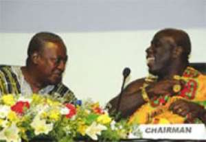 Okyenhene unmasks President Mahama