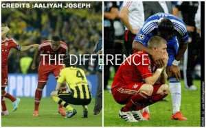 Seen on the Net: Didier Drogba more fair-play than Jerome Boateng!