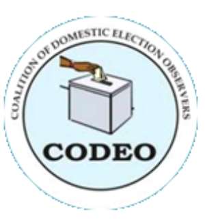 Full text of CODEO Pre-Election Environment Observation Report for July, 2012