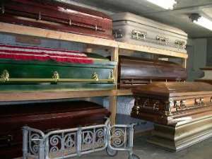 Coffin makers cry over low sales